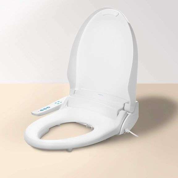 $130 Omigo GS Essential Elongated Bidet Toilet Seat Customiz image
