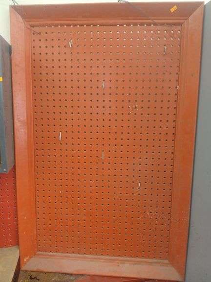 Hanging peg board image