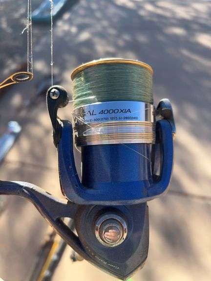 Regal 4000 spinning reel and rod image