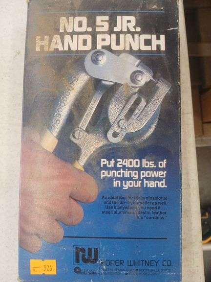No.5 Jr hand punch image