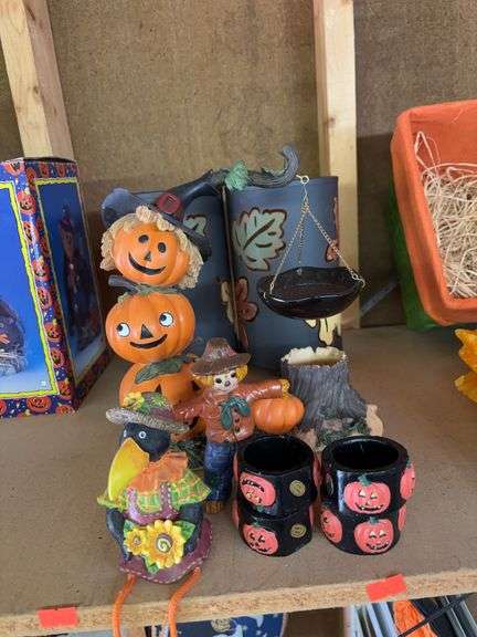 Fall and Halloween decorations image