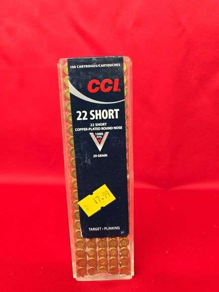 CCI 22 Short, 100 Rds image