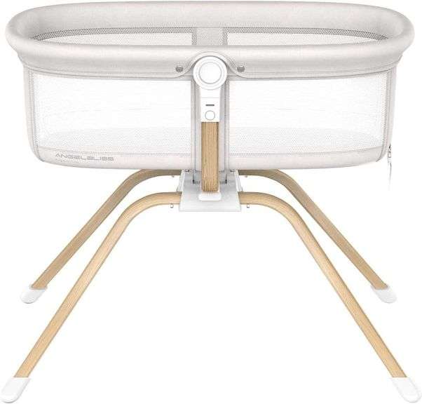 $110 ANGELBLISS 3 in 1 Baby Bassinet, Rocking Bassinets Beds image