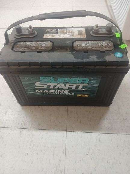 Superstart car battery image