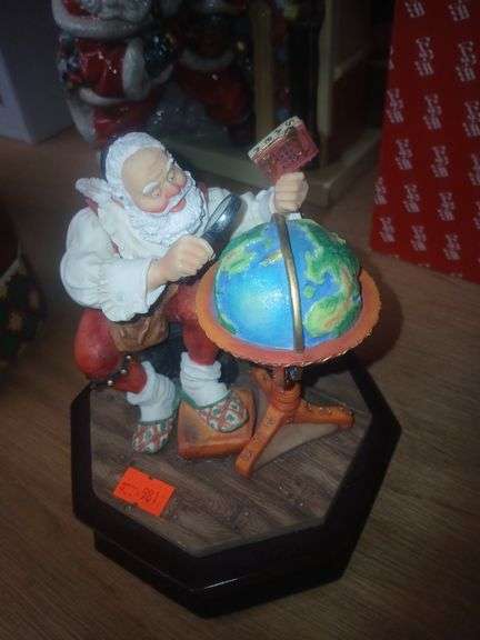 Santa glode decoration image