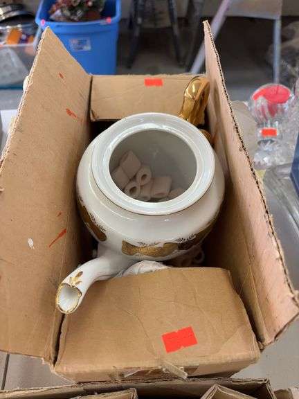 Norcrest Golden 59th anniversary tea set image