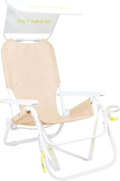 $141 SUNFLOW Shore Thing Premium Beach Chair - Adjustable, P image