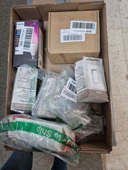 Box of miscellaneous items image