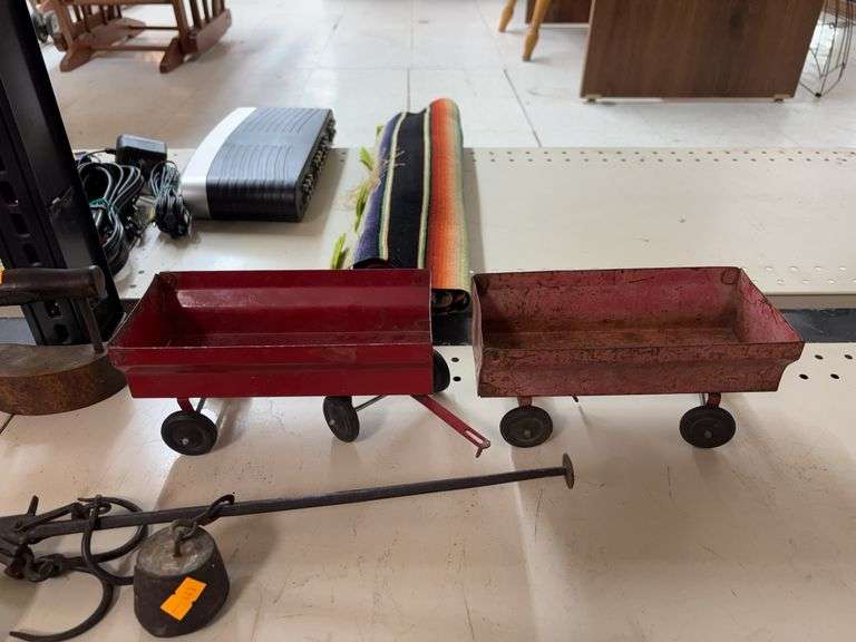 2 toy trailers image