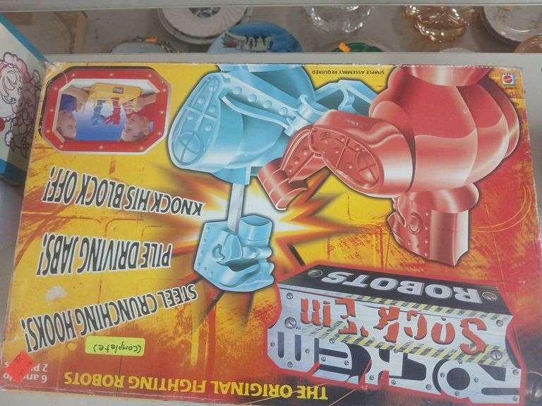 Rocket sockem robot game image