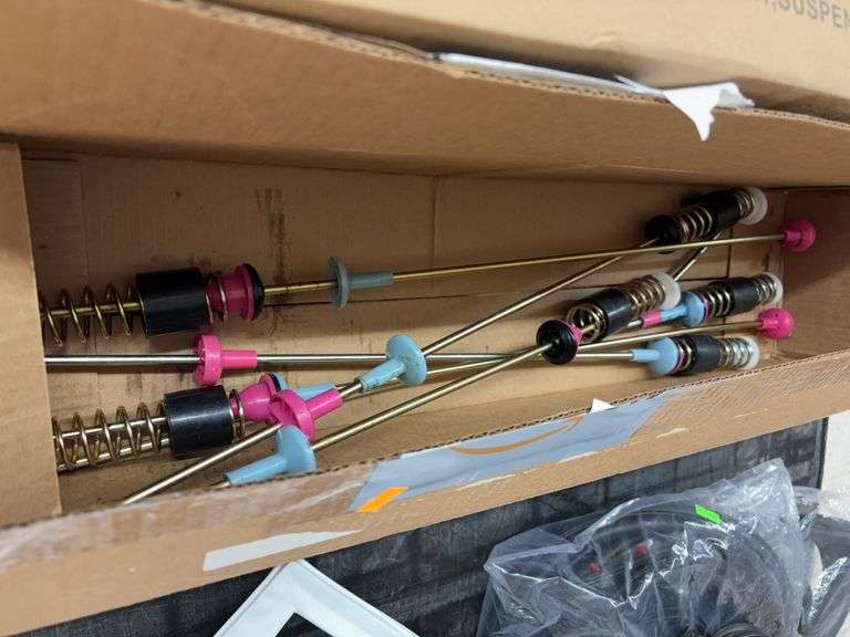 5 boxes of Miscellaneous washer, suspension rod kits image