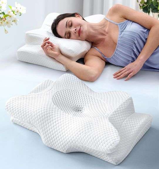 Emircey Clinical-Level Relief Cervical Neck Pillow for Sleep image