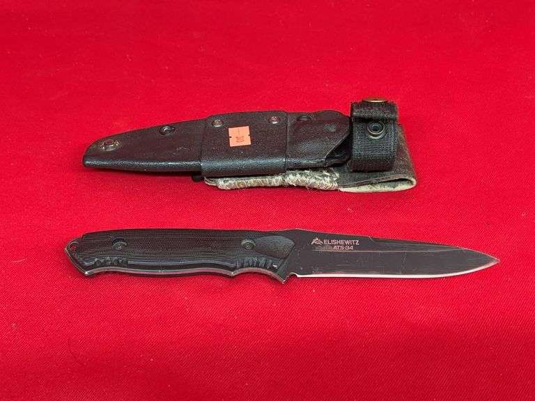 Benchmade Elishewitz knife with sheath image