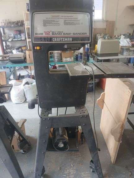 Craftsman 12" belt drive band saw image