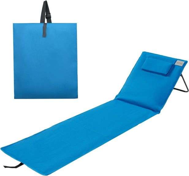 Portable Mat - Foldable Travel Mat, Outdoor Lounger for Beac image