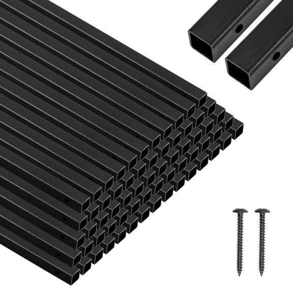 Balusters 44 Inch Staircase with Screws 15 Pack Iron Railing image