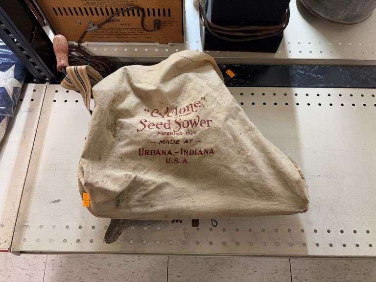 Cyclone seed sower image