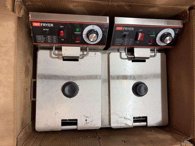 Used industrial fryer image