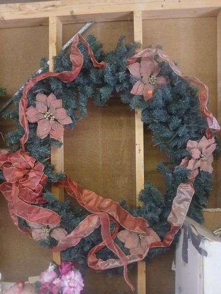 Christmas wreath. image