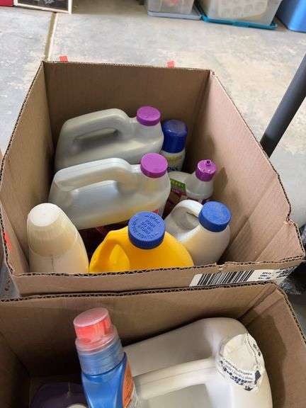 Box of Floor Cleaning Supplies image