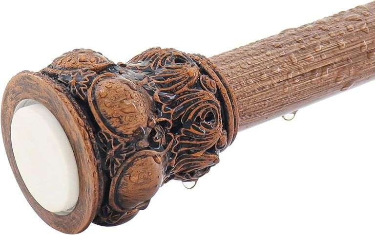 Shower Curtain Rods,1 Inch Adjustable Spring Tesion Curtain image