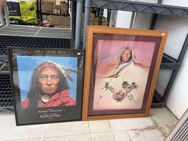 Native American wall art image