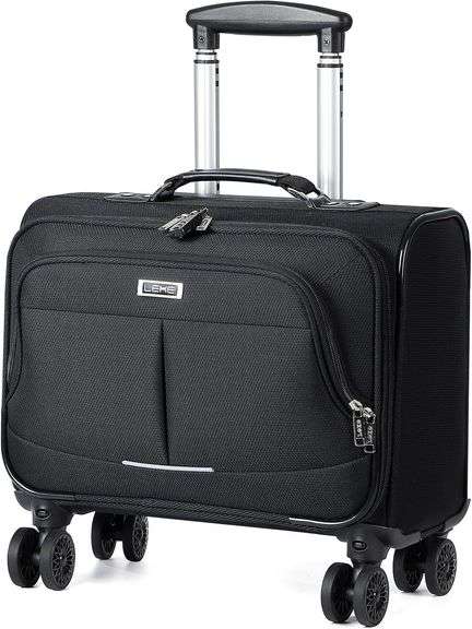 Lekebobor Rolling Laptop Bag With a Compact Combination Lock image