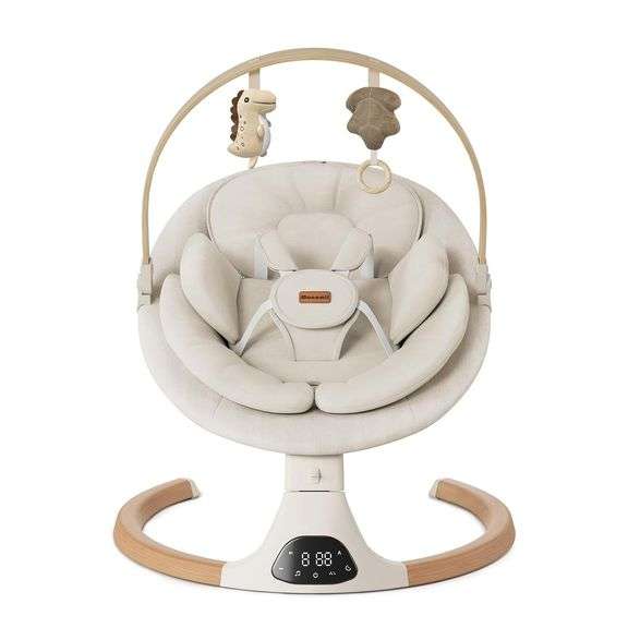 $150 Baby Swings for Infants, Monamii Baby Swing, Infant Swi image