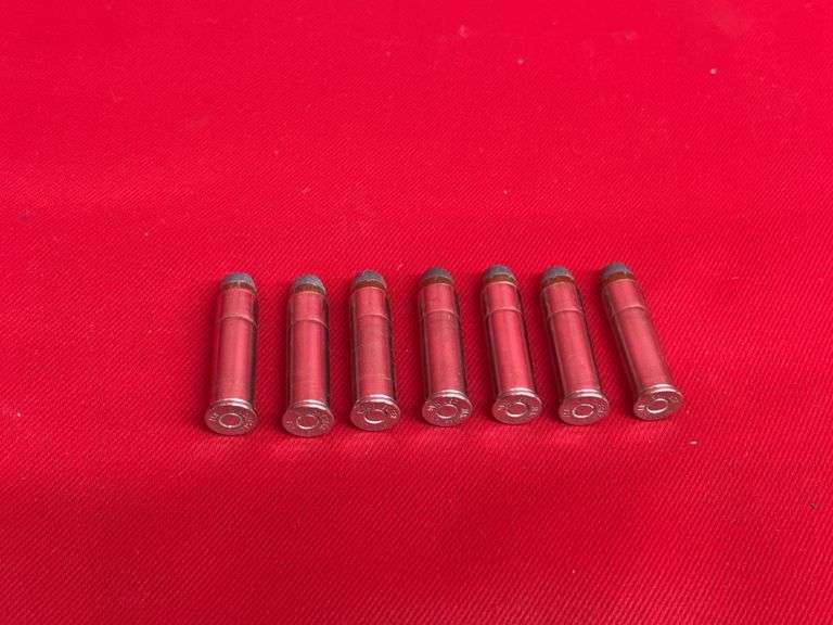 Laser sight, soft armor holster, unknown butt stock, 7 count 357 MAG image