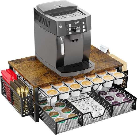 Simple Trending Coffee Pod Holder for K Cups, with 2 Tier Sl image