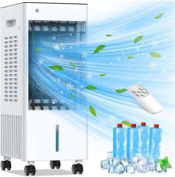 Portable Air Conditioners, Evaporative Air Cooler, 3-Side Ai image