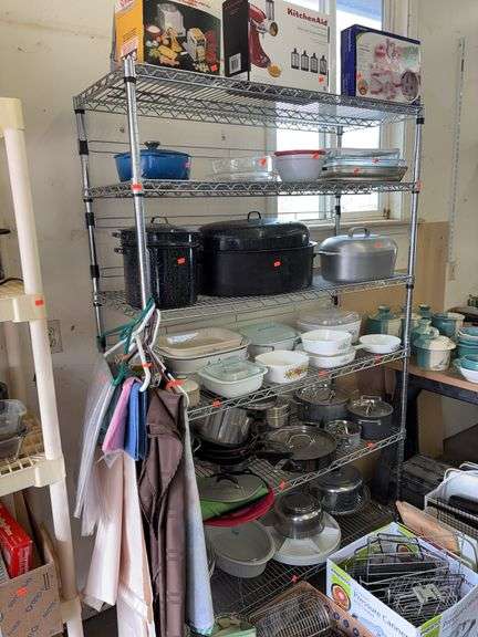 Large metal rack image