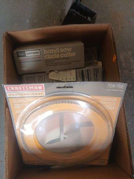 Box of band saw blades image