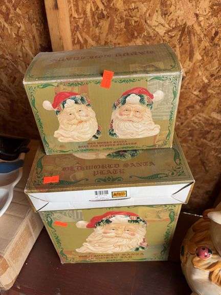 Santa cookie jars image