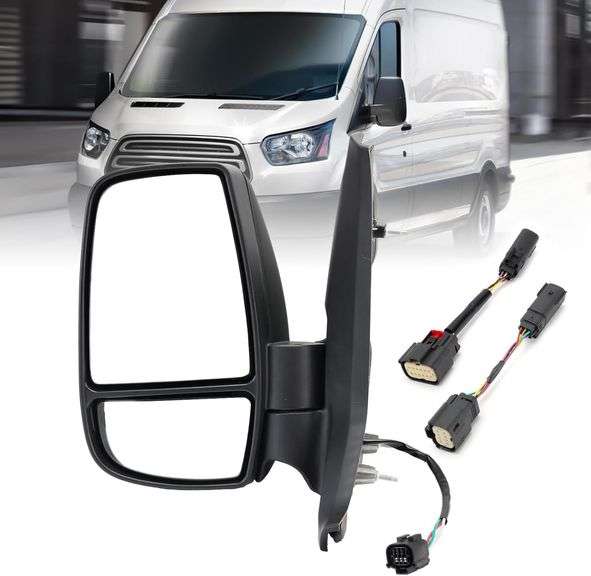 Driver Side Mirror,Mirror Assembly Compatible With 2015-2025 image