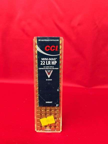 CCI 22LR Mini Mag HP, 100 Rds image