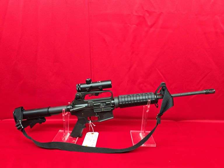 Colt AR-15 A2 Gov't Carbine .223 with Colt 4-20 Optic image