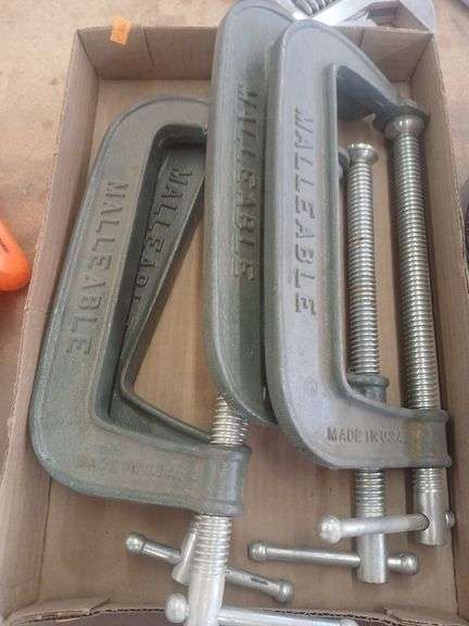 Box of clamps image