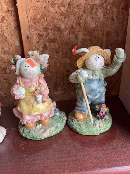 Bunny figures decoration image
