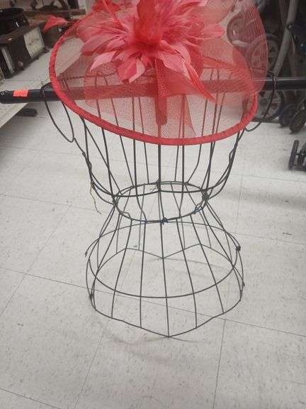 Metal dress with hat image