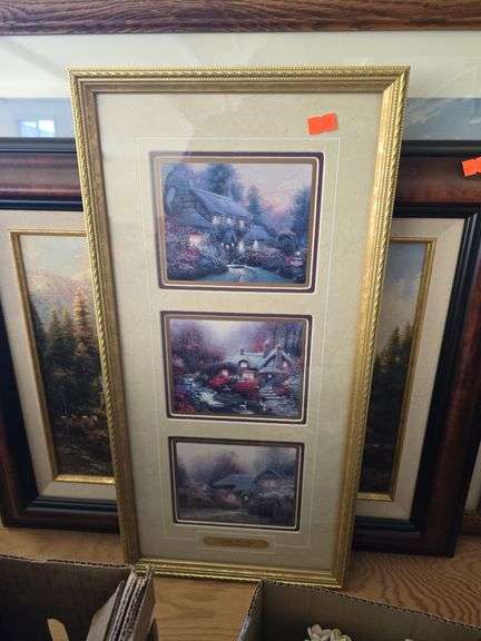 Thomas Kinkade "Collage Memories" image