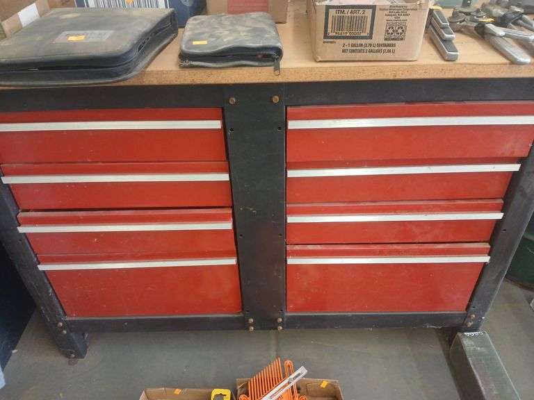 8 drawer workbench image