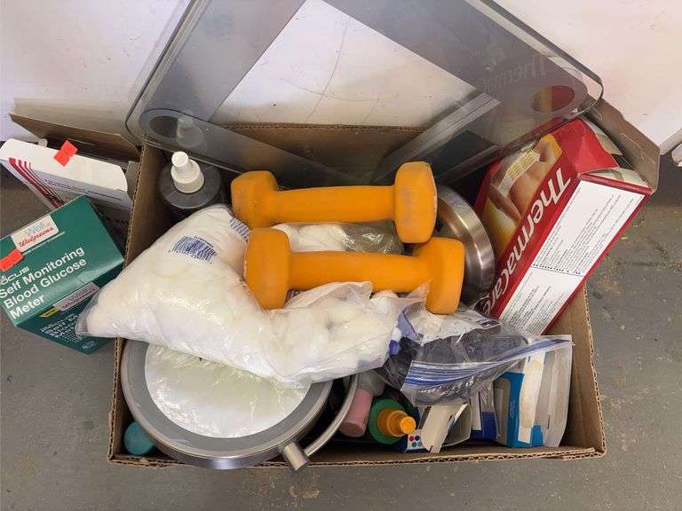 Box of miscellaneous items image