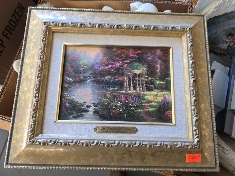 "The Garden of Prayer" Thomas Kinkade Picture image