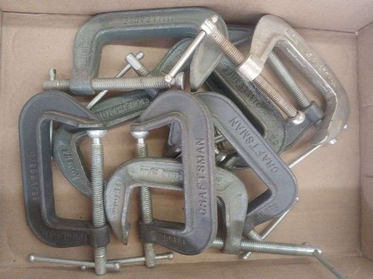 Box of clamps image