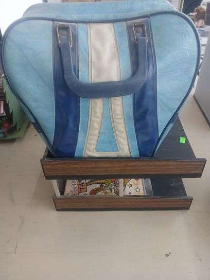 Leather bag/paper organizer image