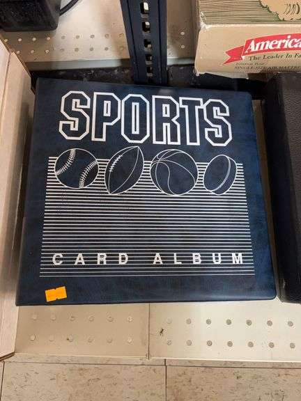 Sports card album image