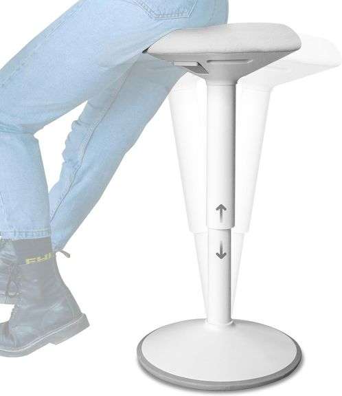 $160 Standing Desk Stool Chair, Height Adjustable Stool 21-3 image