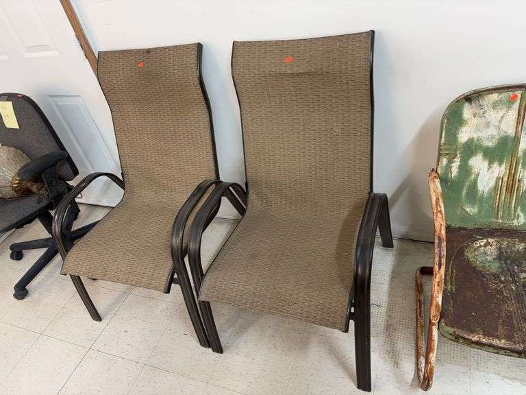 2 outdoor chairs image