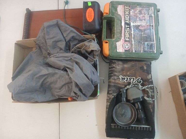 Hunting supplies/ first aid kit image